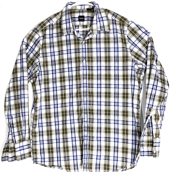 hugo boss mens dress shirts